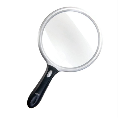 Magnifiers for Christmas - Jumbo Round Magnifier With Light
