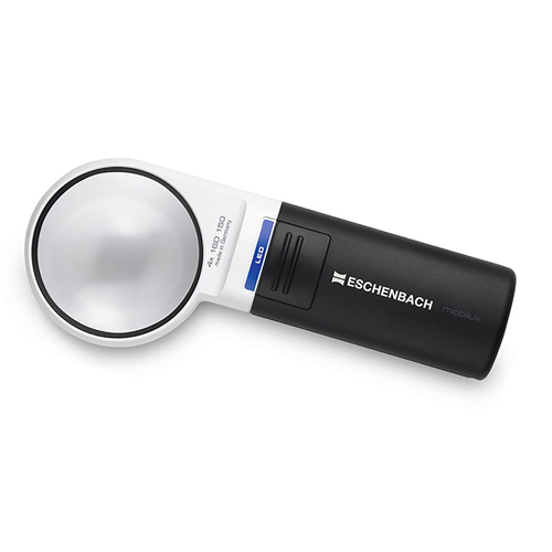 Eschenbach 3x Round Mobilux LED Magnifier 60mm Aspheric Lens