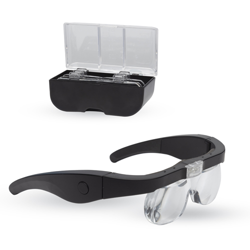 Pro LED Spectacle Magnifying Glasses Set