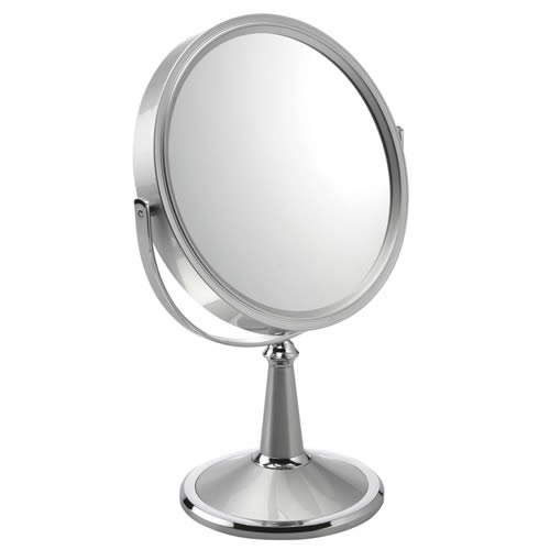 Magnifying Makeup Mirror On Pedestal 10x 