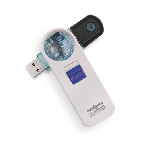 Pocket LED Lighted 7X Magnifier